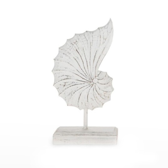 Concha de Madeira em pedestal